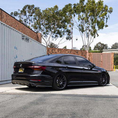 rotiform(ロティフォーム) DTM 19インチ 4本セット Rotiform Cast DTM Satin Black 19